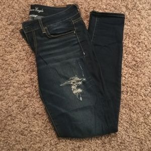 Ripped Skinny Jeggings
